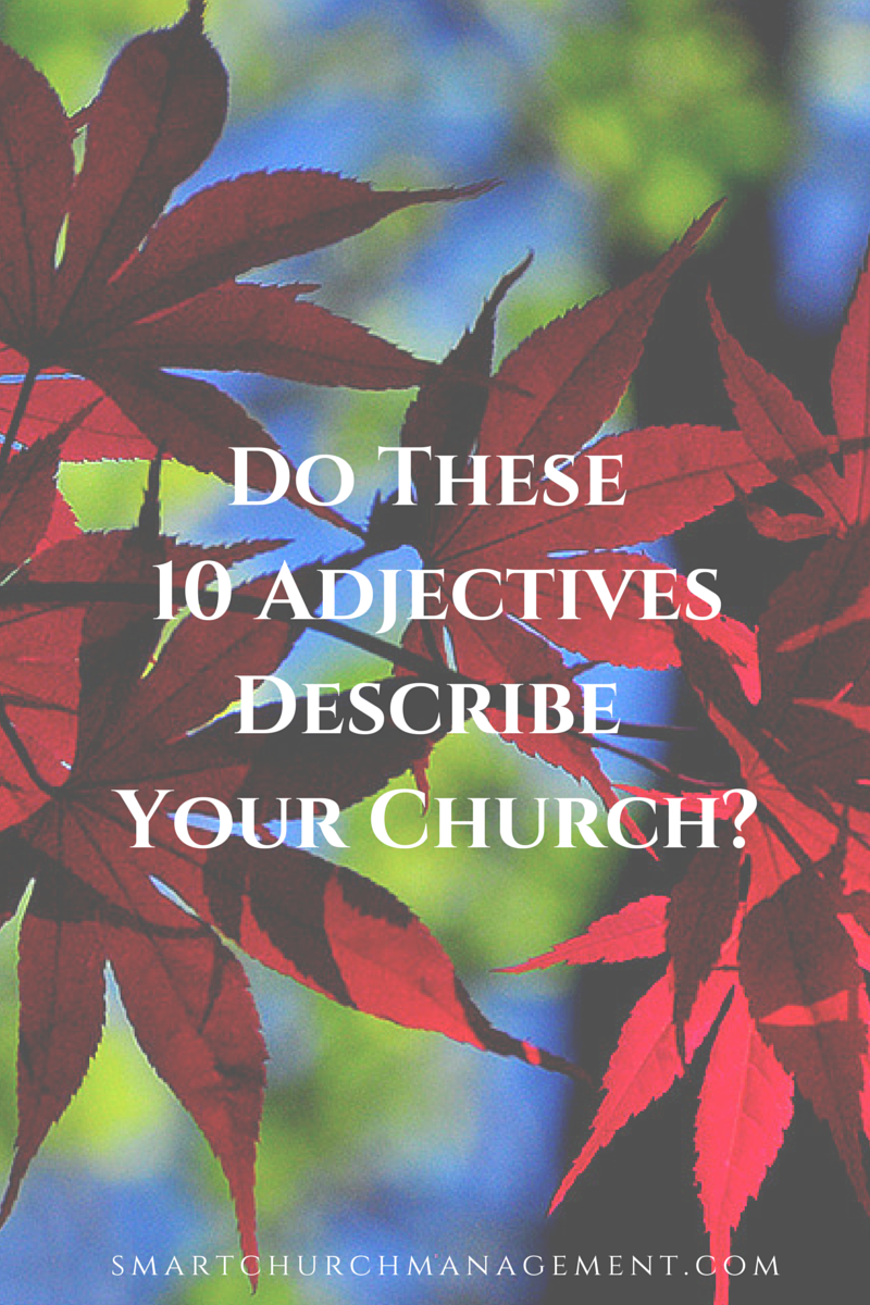 Adjectives To Describe A Church