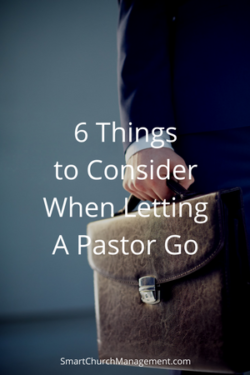 6 Things To Consider When Terminating A Pastor - Smart Church Management