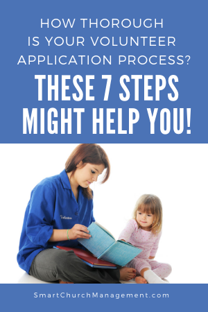 volunteer application process