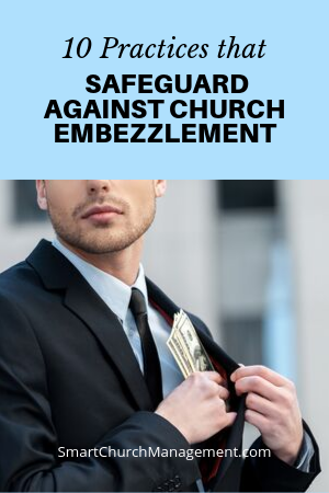 church embezzlement