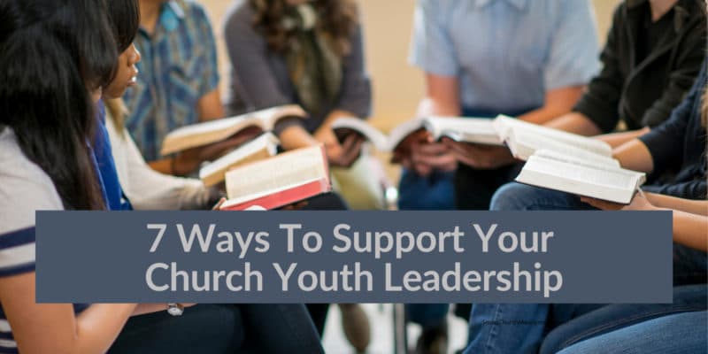 how to be a youth leader in church