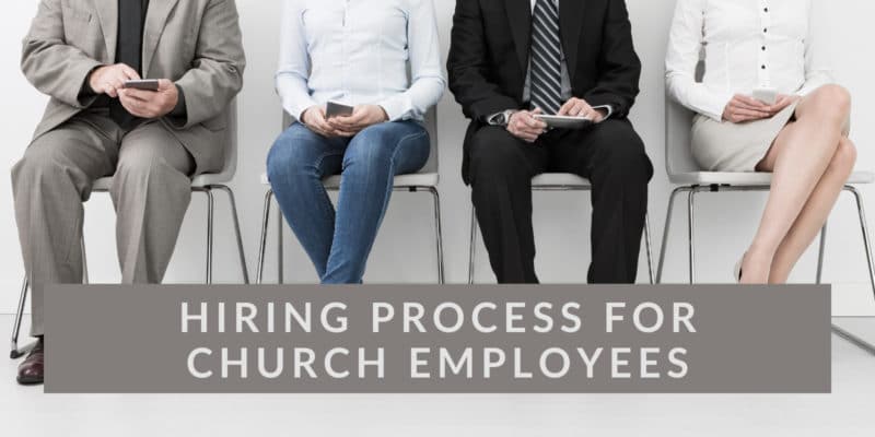 how to hire church employees