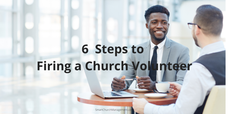 how to fire a church volunteer