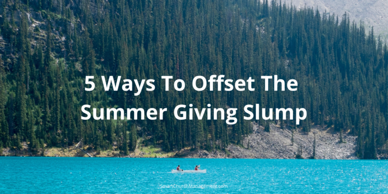 Tips for the summer giving slump