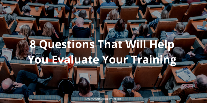 tips to evaluate your training