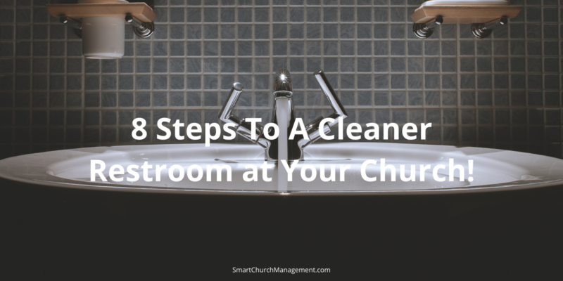 how to clean a church restroom