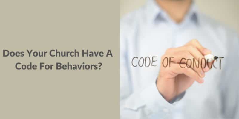 Code of ethics and conduct for churches