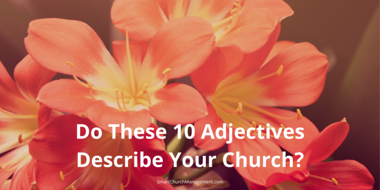 how to describe a church in creative writing