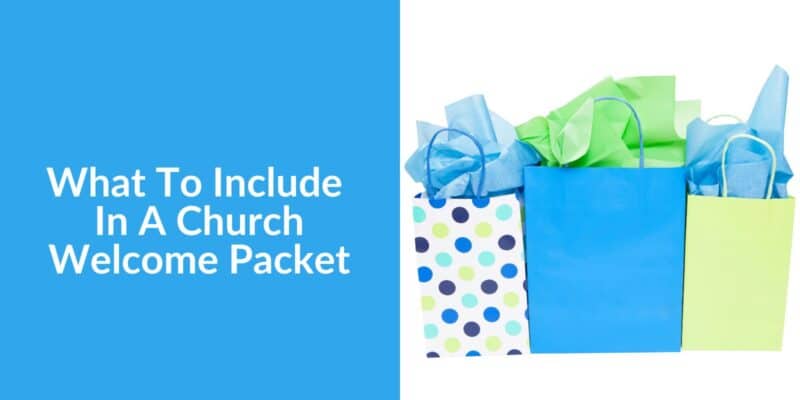 what to include in a church visitor packet