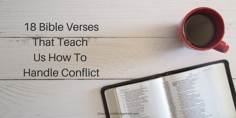 bible verses about conflict