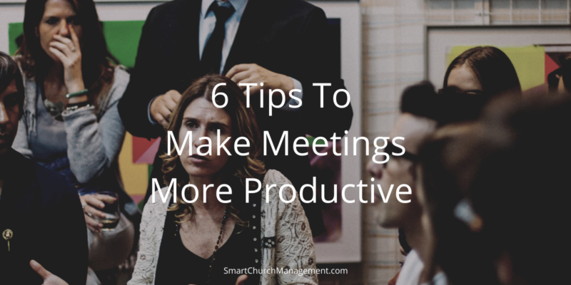 How to make meetings more productive