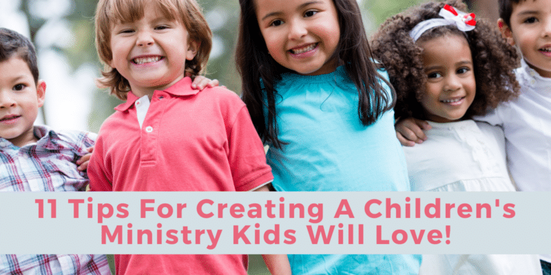how to create an inviting children's ministry