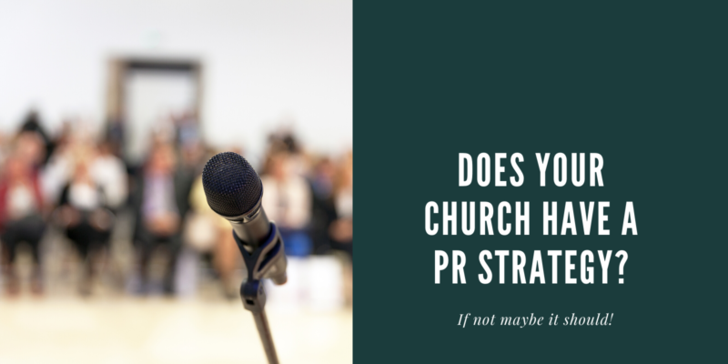 PR strategies for churches