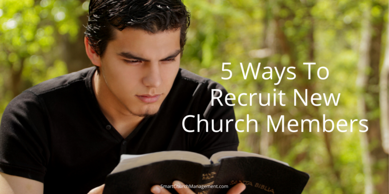 How do you recruit new church members