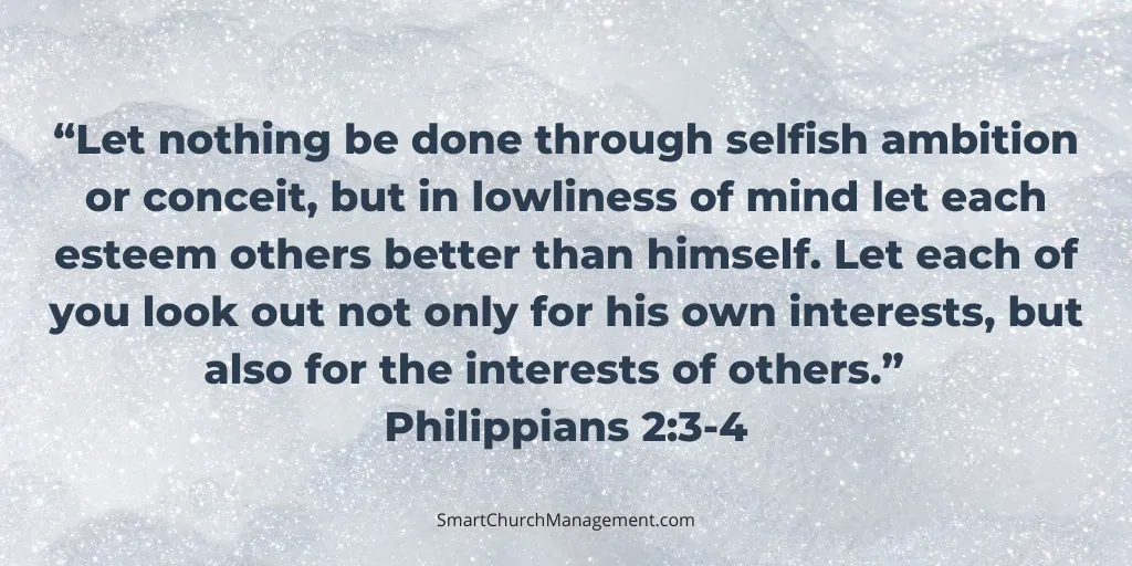 Philippians 2 :3-4