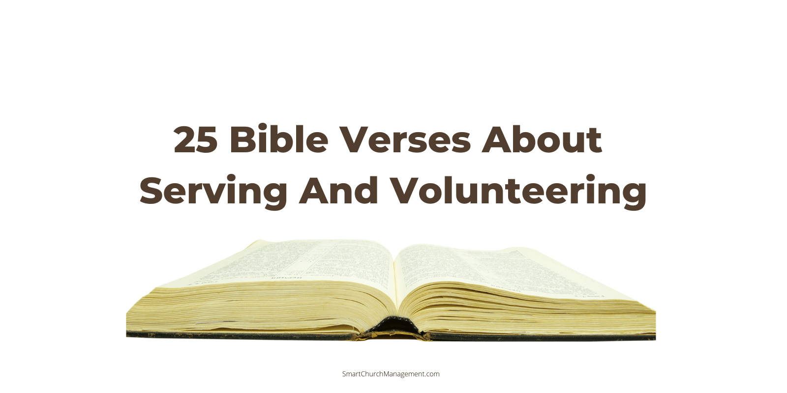 Bible verses about serving and volunteering