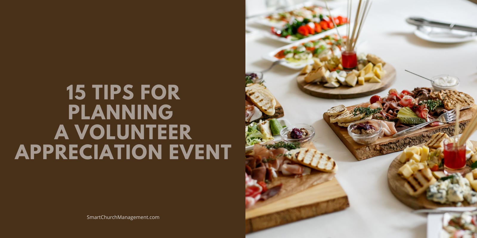 tips for planning a volunteer appreciation event
