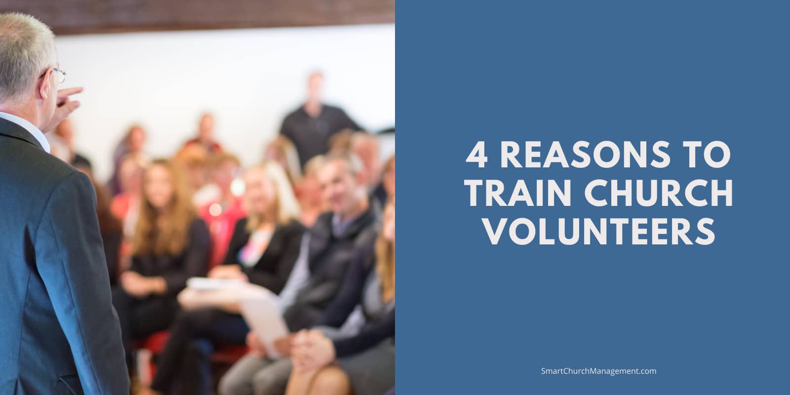 is it important to train church volunteers
