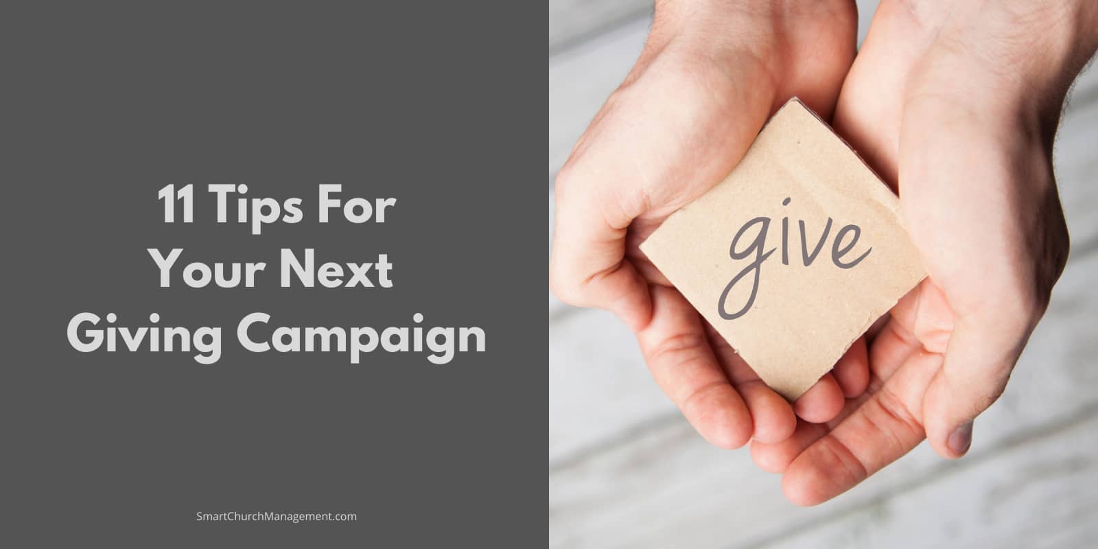 tips for church giving campaign