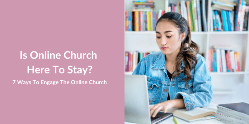 how to engage an online church