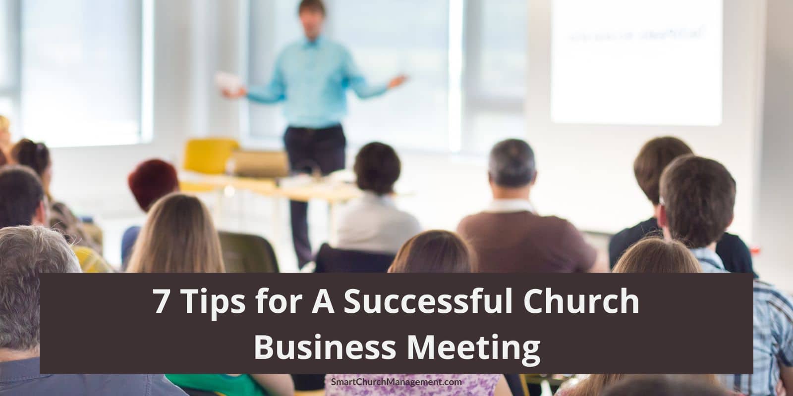how to plan a successful church business meeting