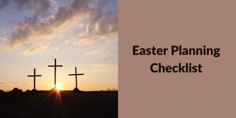 How to plan for an Easter church service