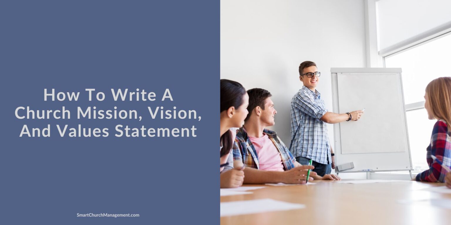 How To Write A Church Mission, Vision, and Values Statement - Smart ...