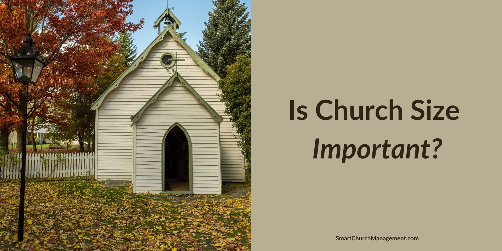 Is church size important?