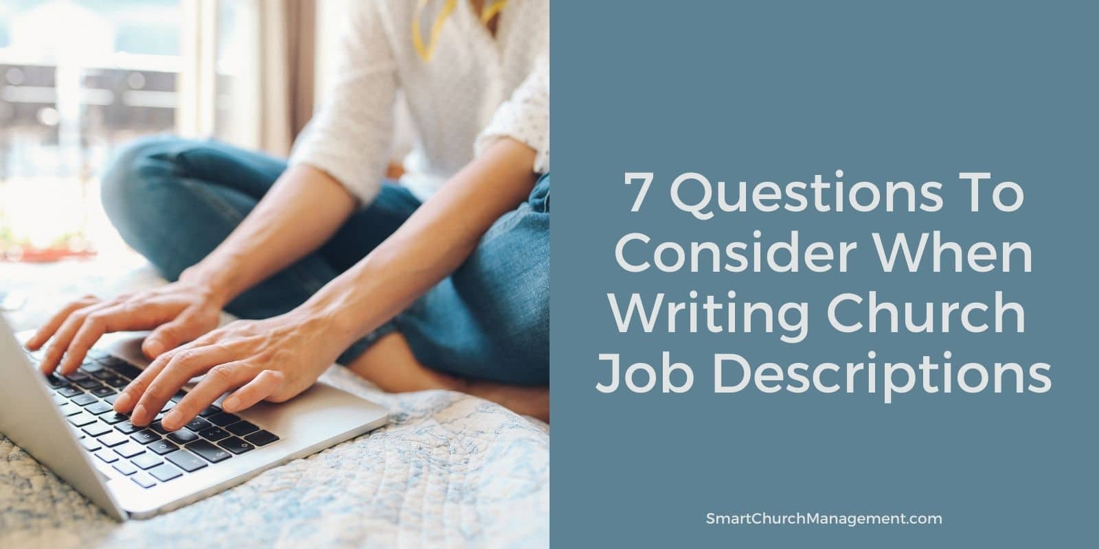Questions to ask when writing a church job description