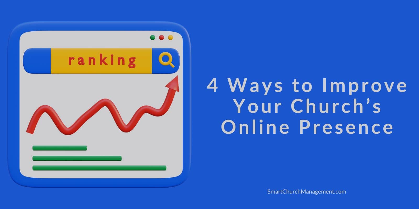 How to improve a church's online search