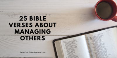 Bible verses about managing others