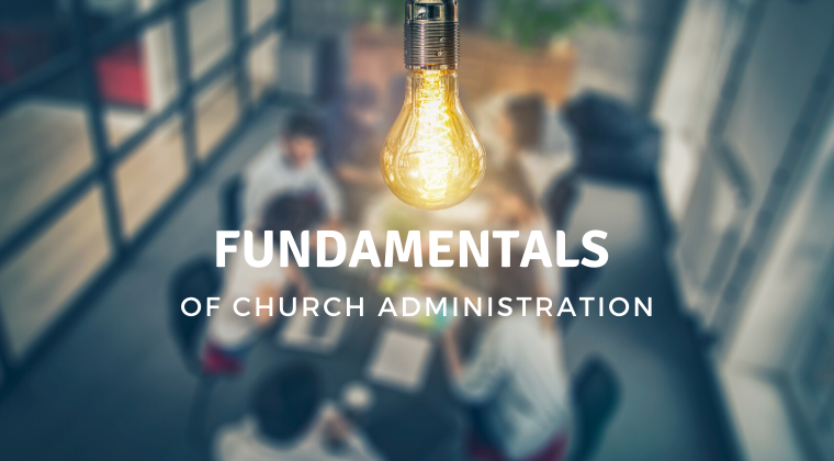 church administration training