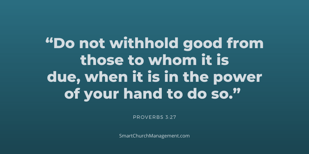 Proverbs 3:27